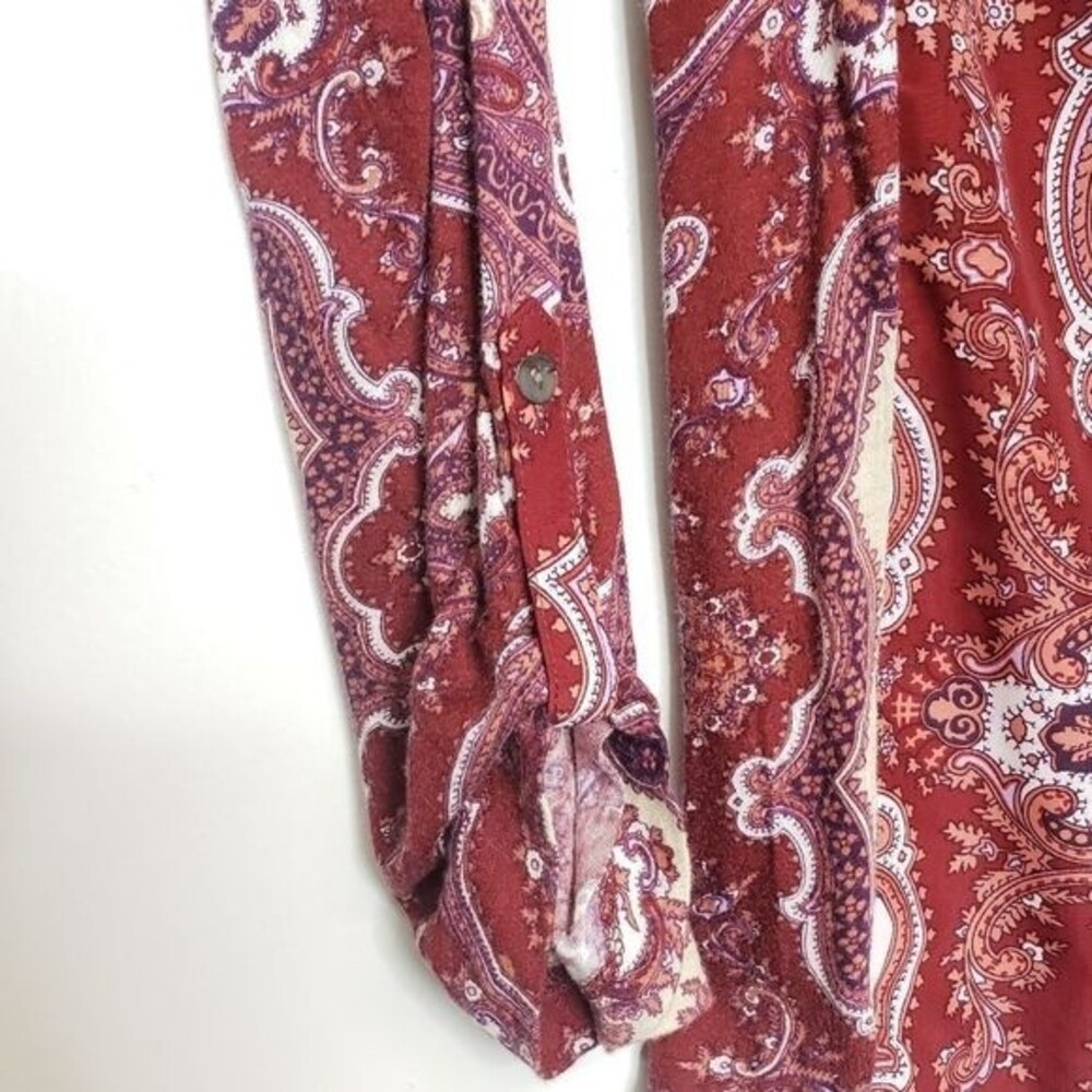 Anthropologie Tiny Sequin Devas Popover Tunic Top… - image 5